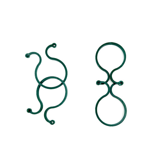 8-shaped plant clip