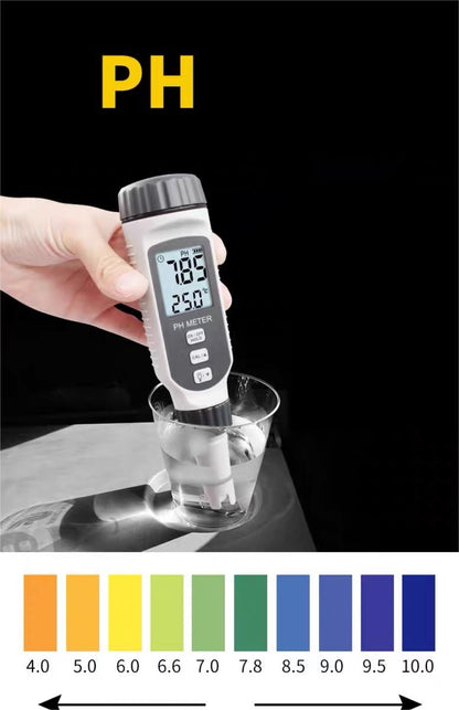 Portable pH Tester, Water Meter