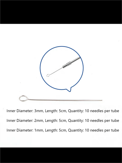 Inoculation Rod, Nickel-Chelating Inoculating Loops and Needles, Reusable Set