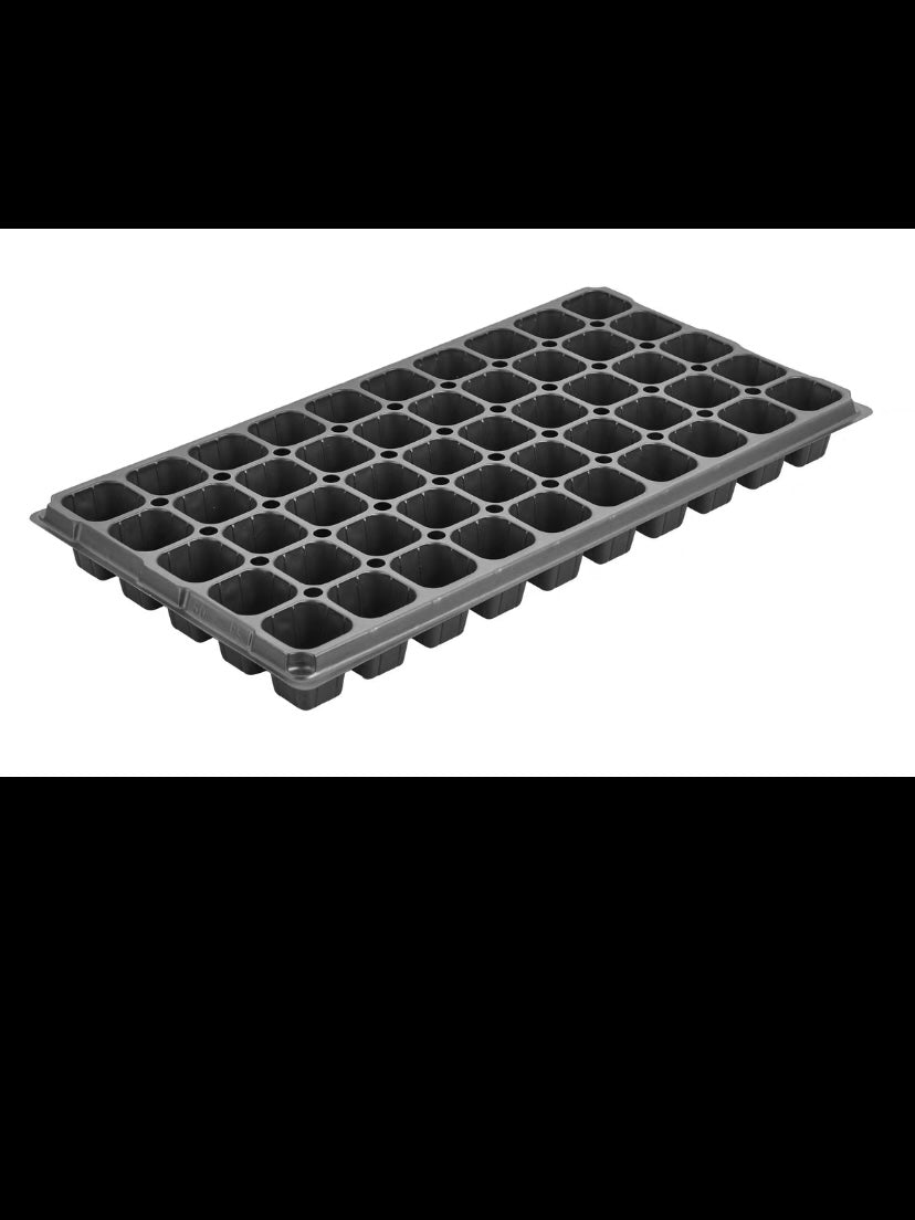 Seed Trays, 50 cell, 70cc, 100ps/pack