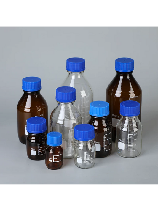 Blue Cap Reagent Bottles