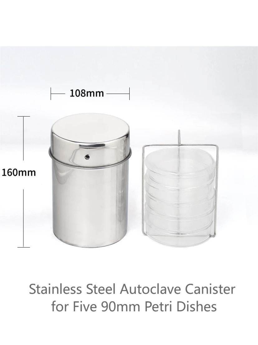 Stainless Steel Autoclave Canister